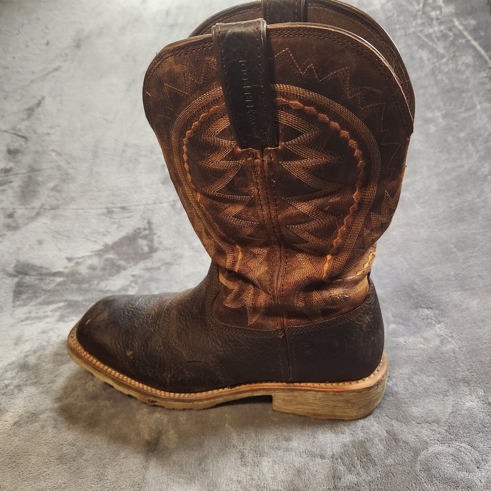 Durango Boots Mens 11.5 Wide Brown Leather Maverick Pro Cimarron Waterprood